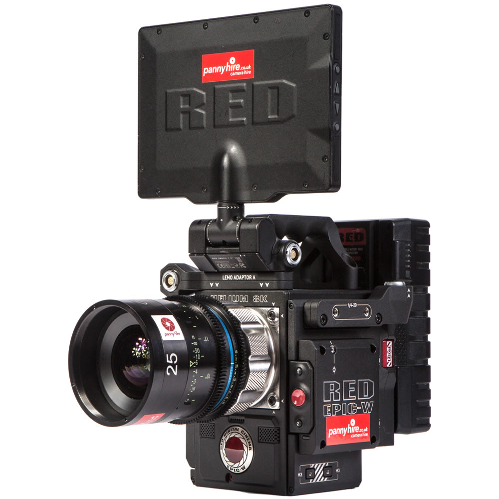 RED EPIC-W 8K Helium Rental Panny Hire